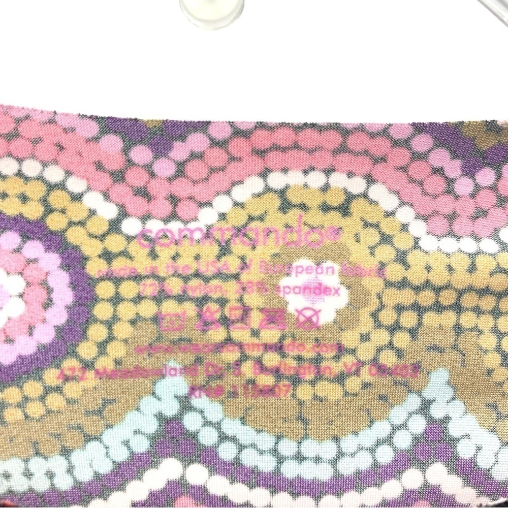 Commando Long Sleeve Stretch Top Psychedelic Span… - image 4